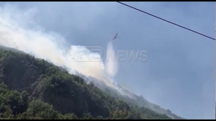 Ora News - Zjarret, nën kontroll flakët në Llogara, situatë e rëndë në Gjirokastër