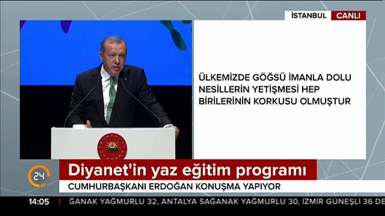 Cumhurbaşkanı Erdoğan: Camiilerimizi dört duvardan ibaret bırakamayız