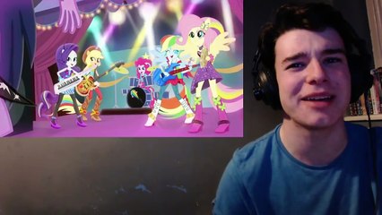 Blind Reaction My Little Pony Equestria Girls 2 Rainbow Rocks Post Movie Shorts