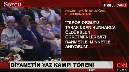 Erdoğan: Diyanette hanım sayısını arttırın