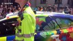 Colourful police car joins Brighton pride parade
