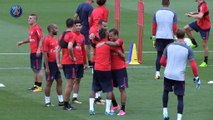 PSG - Premier entrainement pour Neymar