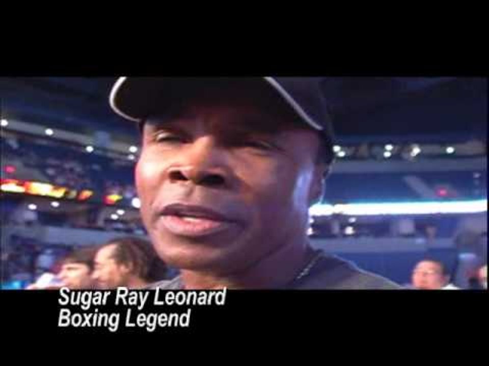 sugar ray leonard talks about respect