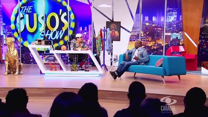 El accidente del Tino Faustino Asprilla en The Susos Show Caracol TV Parte 4