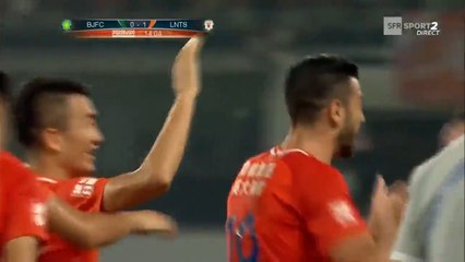 Graziano Pelle Amazing Volley Goal vs Beijing Guoan (0-1)