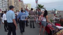 Report TV - Hiqen nga shëtitorja e Shëngjinit ambulantët me bombola gazi