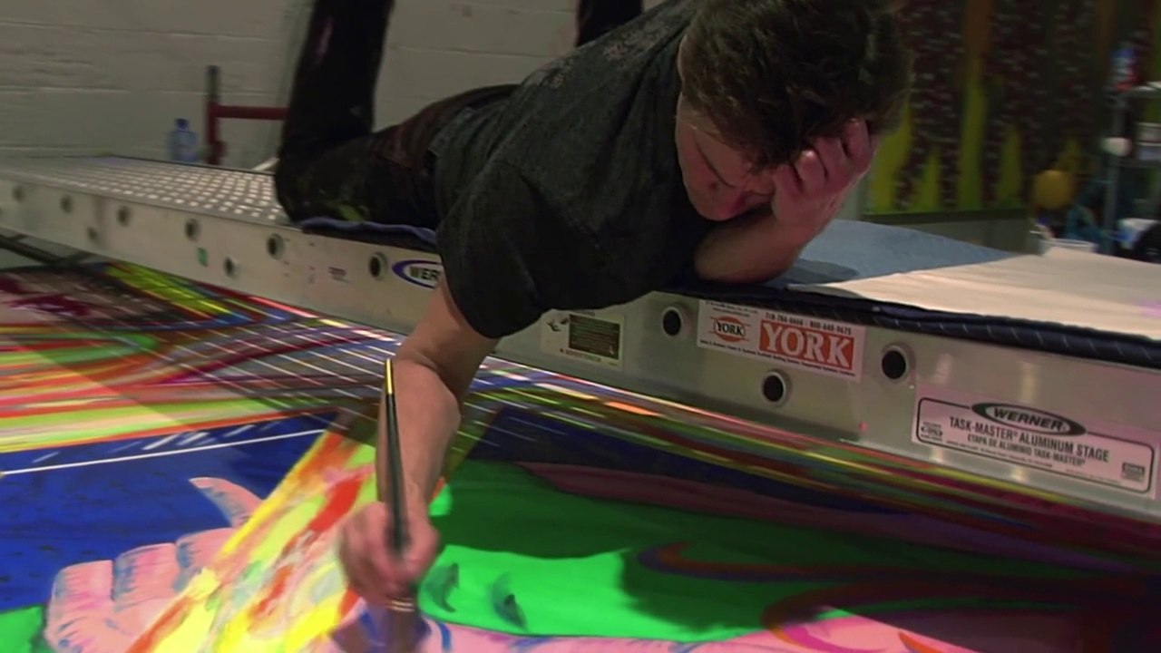 Nouvelle carrière pour Jim Carrey : il peint ! Ce n'est pas une blague !