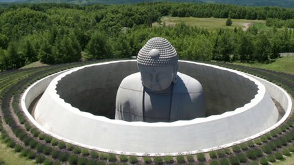 Ce buddha géant est caché dans un cimetière au Japon !
