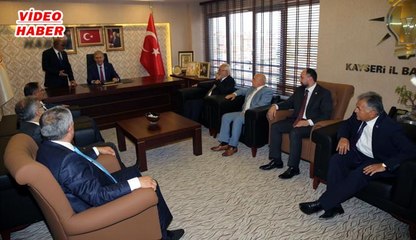 (5 Ağustos 2017) SAĞLIK BAKANI DEMİRCAN  AK PARTİ İL BAŞKANLIĞINI ZİYARET ETTİ