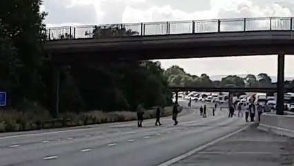 Holiday hell as crashed lorry closes M5 and queues hit M6