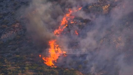 Zjarret në rajon, flakët "mbinxehin" verën - Top Channel Albania - News - Lajme