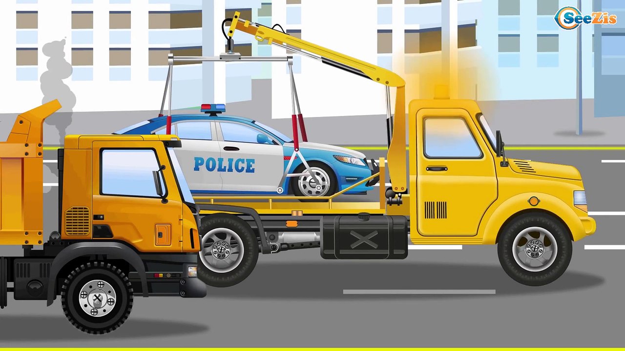 Learn With Dump Truck And JCB Truck - Video For Kids