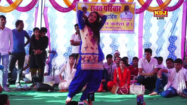 De De kiss Marjani # स्टेज पे मचाया उषा ने तहलका # New Live Haryanvi Stage Dance 2017 #NDJ Music