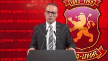 VMRO-DPMNE: Projekt ligji për gjuhët, në kundërshtim me Kushtetutën