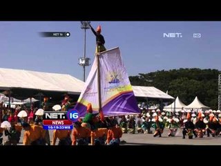 Ratusan Mahasiswa Tampilkan Tarian Tradisional Saat Muktamar NU - NET16