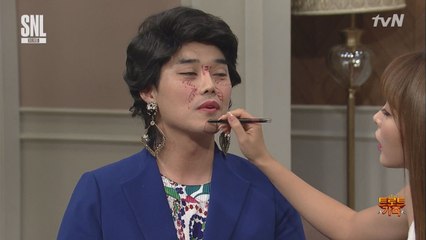 혁수 얼굴 견적 뽑아주는 홍진영! 이 정도면 페이스오프