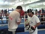19 Year Old Russian Boxing Star Trains In Van Nuys