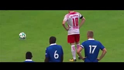 Forsberg Goal - RB Leipzig vs Stoke City 1-0  05.08.2017 (HD)