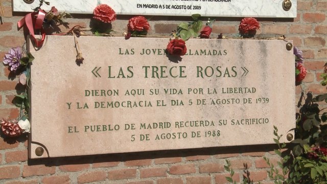 Se cumplen 78 años del fusilamiento de las Trece Rosas