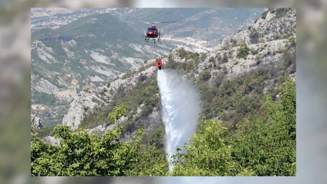 VIJON “LUFTA” ME FLAKET NE SHQIPERI, AVIONET GREKE SHUAJNE ZJARRIN NE LLOGARA LAJM