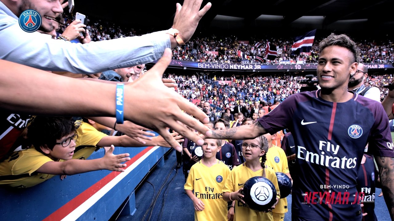 Présentation de Neymar Jr au Parc : Les premières images !