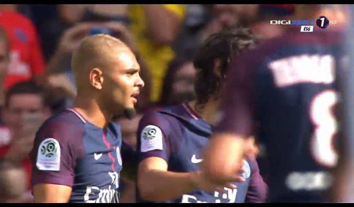 Edinson Cavani Goal HD - PSG 1-0 Amiens - 05.08.2017
