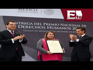 Peña Nieto premia a 'Las Patronas' en Derechos Humanos/ Andrea Newman