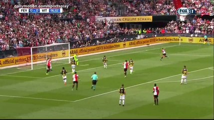 Jens Toornstra Goal HD - Feyenoord 1 - 0 Vitesse - 05.08.2017 (Full Replay)
