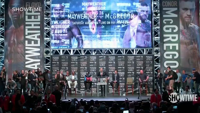 Conor McGregor rips Floyd Mayweather, says hell beat Floyd inside 4 rounds | LA | UFC ON FOX