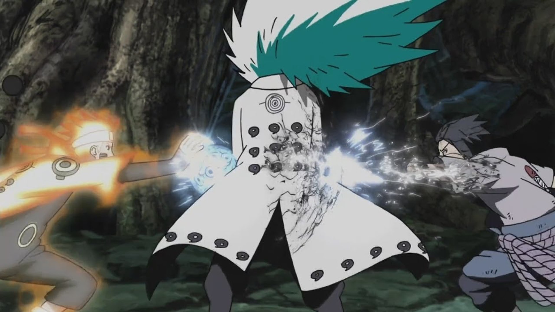 Naruto Shippuden Madara Vs Kages