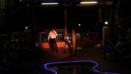 Colin paul sings 'Long Black Limousine' Days Inn Pool Party 2016