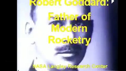 Liquid fueled rocket, Robert H Goddard, Rare Video