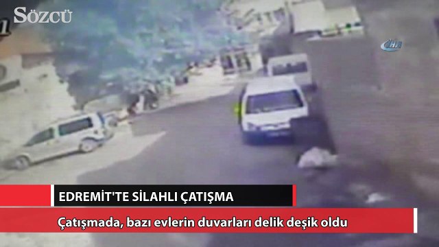Edremit'te silahlı çatışma