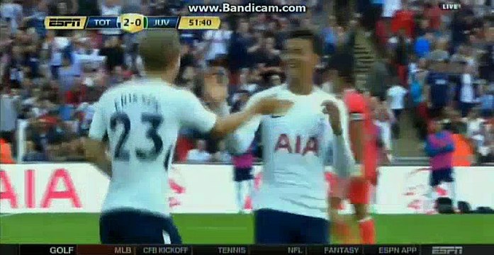 Christian Eriksen Goal HD - Tottenham Hotspur 2-0 Juventus 05.08.2017