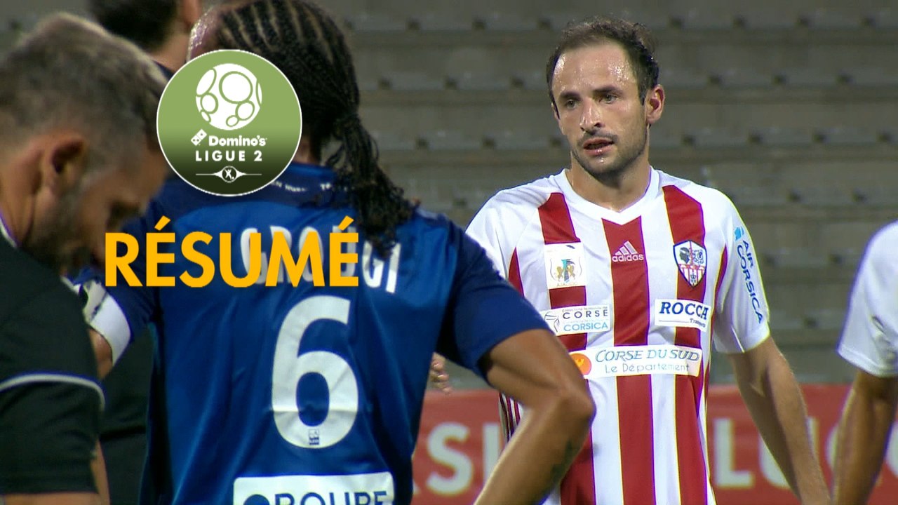 AC Ajaccio - Stade Brestois 29 (2-1)  - Résumé - (ACA-BREST) / 2017-18