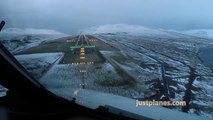 Beautiful Views Final Approach into Faroe Islands