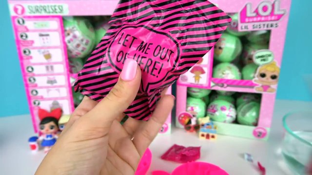 L.O.L Surprise Series 2 & Bebes Lil Sisters Muñecas hacen Pipi, lloran y Escupen