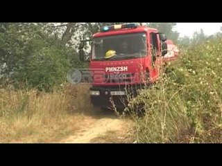 Ora News - Ardenica nën flakë, banorët shuajnë vetë zjarrin