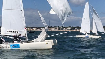 Demi-finales de match-racing de voile