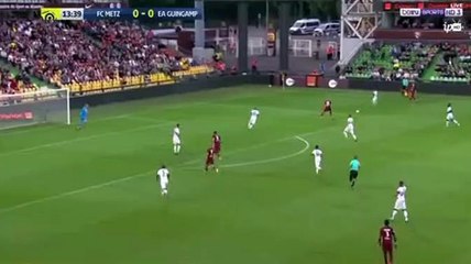Nolan Roux Goal HD - Metz	1-0 Guingamp 05.08.2017