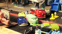 Pixar Cars with EVIL Mater ,Screaming Banshee, Colossus XXL ,Lightning McQueen, and a Dino