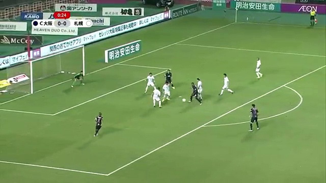 Cerezo Osaka 1:0 Consadole Sapporo  (Japanese J League. 5 August 2017)