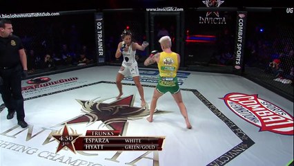 Invicta FC 4 Esparza vs Hyatt HQ