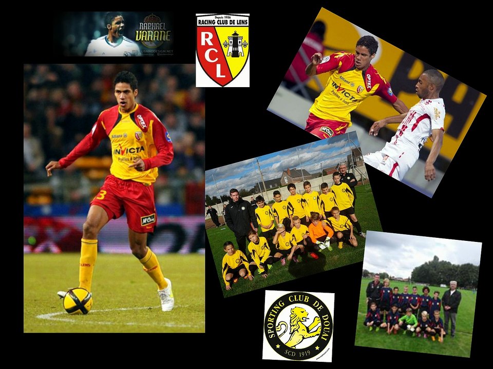 Raphael Varane à DEMENY pour la première  édition du challenge "VARANE U13"