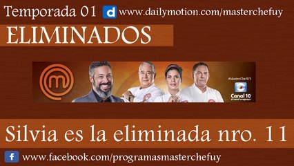 26/06/17 | Silvia es la Eliminada Nro. 11 | MasterChefUY