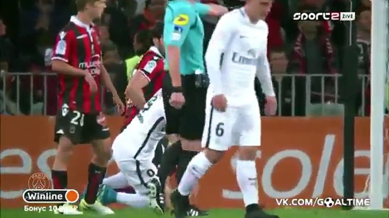 Ligue 1 OGC Nice vs PSG 3 1 All Goals & Full Highlights (30/04/17)