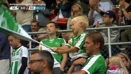 Albian Ajeti Goal HD - St. Gallen 2 - 0 FC Sion - 06.08.2017
