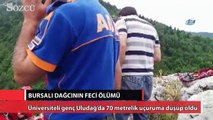 Bursalı dağcının feci ölümü