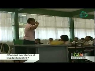 ¿Porque se celebra el día del maestro el 15 de mayo?