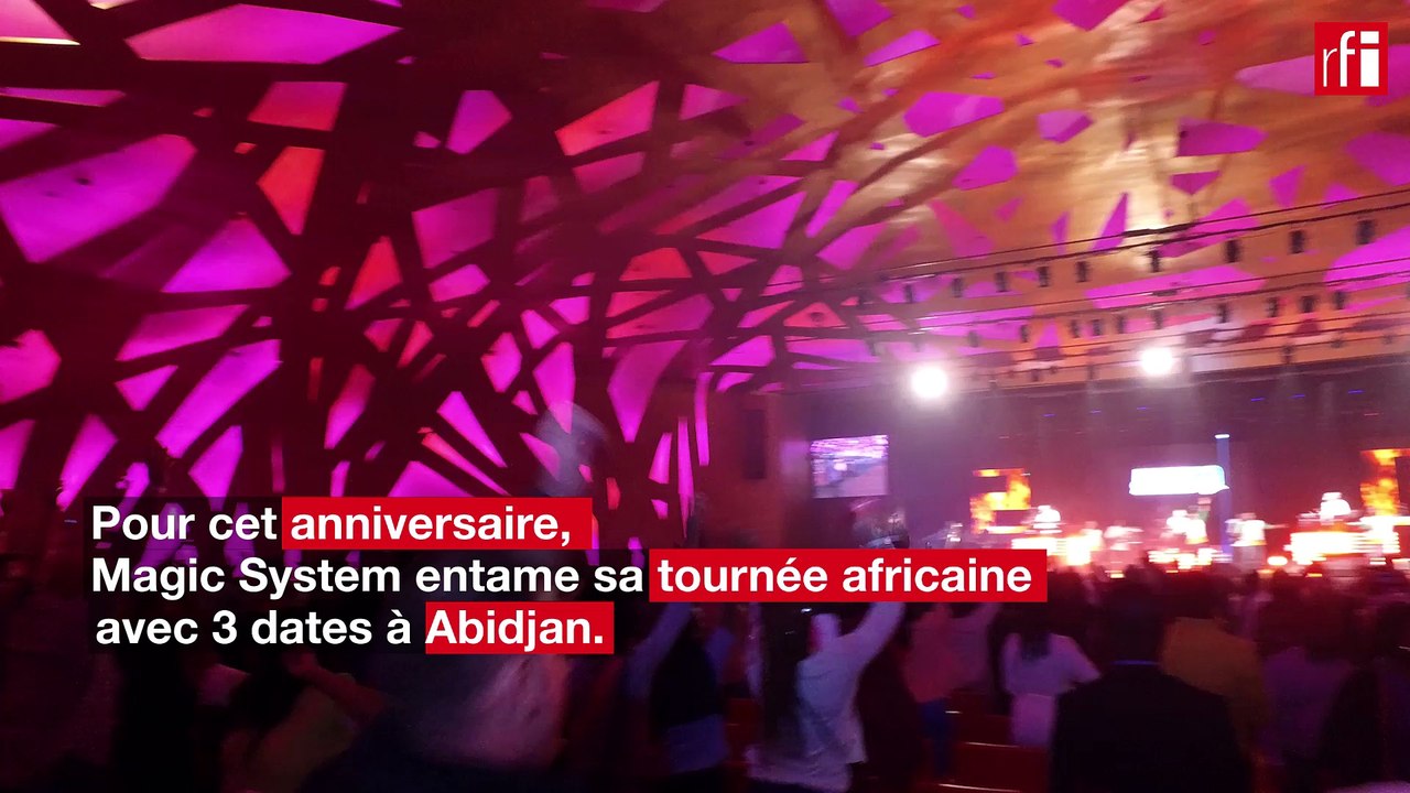 Le groupe ivoirien Magic System fête ses 20 ans  de carrière